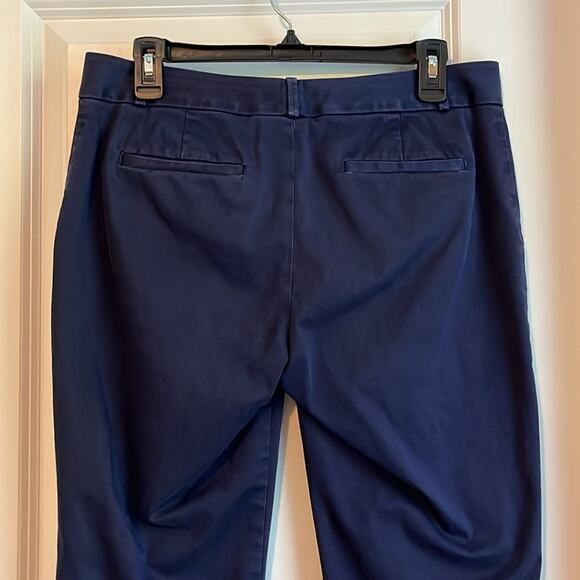 Banana Republic Navy Ankle Pants - Picture 6 of 9